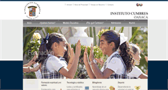 Desktop Screenshot of cumbresoaxaca.com