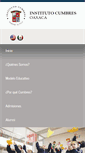 Mobile Screenshot of cumbresoaxaca.com